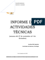 Informe Completo Del Mes de Diciembre (Semana Del 27-Nov Al 4-Dic)