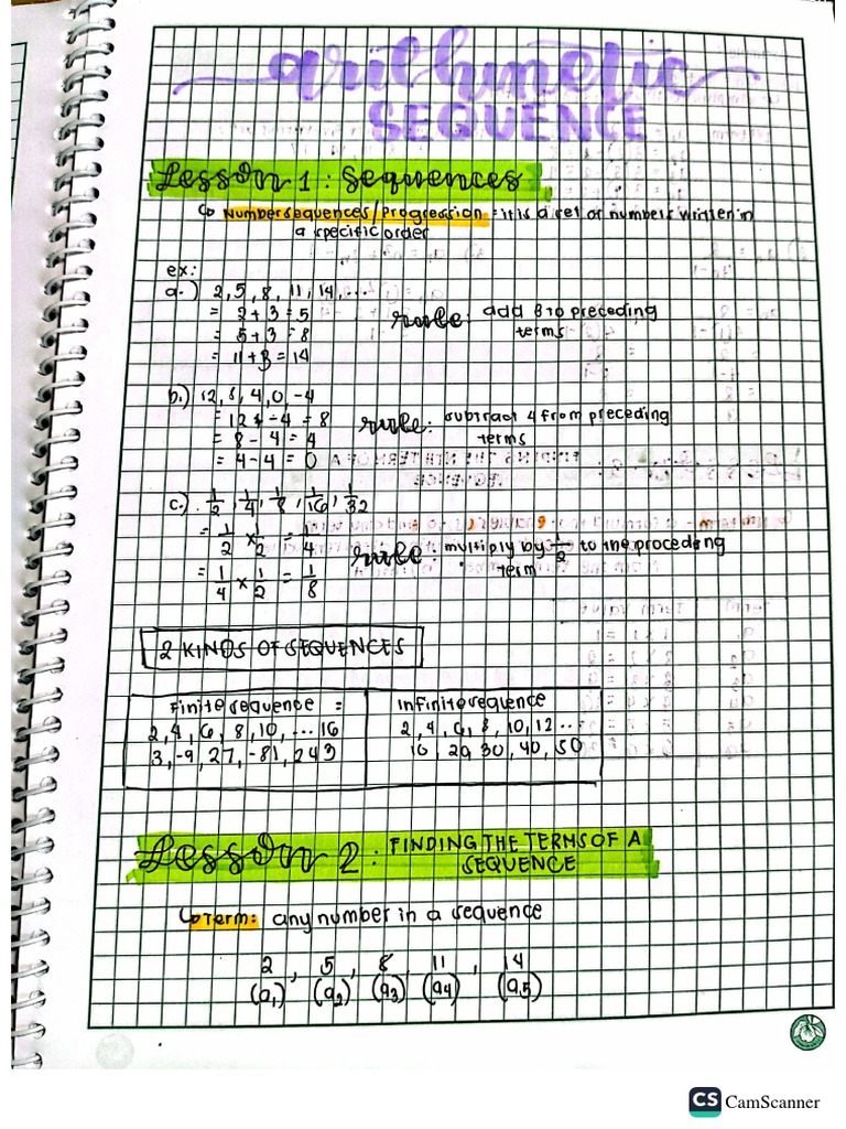 Math 10 Notes Quarter 1 | PDF