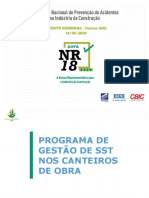 NR 18 - Programa de Gestao de SST