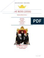 The Boss Movie Review Final