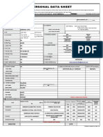 CS Form No. 212 Personal Data Sheet Revised Edit