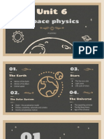 Unit 6 Space Physics