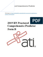 Ati RN Proctored Comprehensive Predictor 2019 Form B