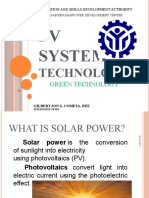 Solar Power Generation Tsox 1