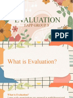 Eapp G3 Evaluation