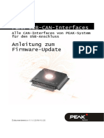 USB-CAN-Interfaces FirmwareUpdate Deu