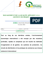 Management QUALITE Appliqué Au PROJET