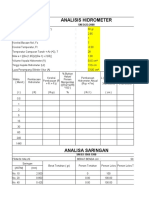 Contoh Tabel Dan Grafik Hidrometer Tanah