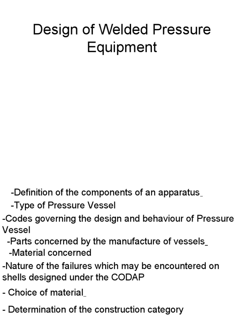 Design Of Welded Pressure Equipment2 Pdf Fracture Deformation