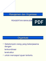 Pengertian Management