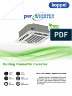 Koppel Ceiling Cassette Inverter Brochure