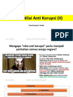 Sesi 6. Nilai - Nilai Anti Korupsi II New