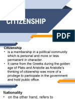 Citizenship