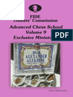 FIDE-TRG - ACS 9-Exclusive  Miniatures - Book