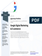 Google Digital Marketing and E-Commerce