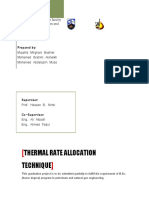 Thermal Rate Allocation Technique