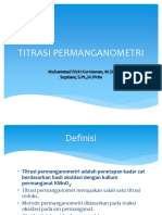 Titrasi Permanganometri - Pert 7