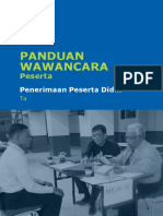 Panduan Seleksi Wawancara (Peserta)