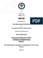 Seminar Report On R&AW