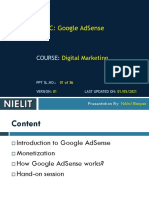 Day 14 - Google Adsense