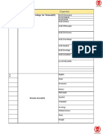 Du Ba Preference Sheet PDF