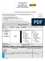 SSG Candidate Application Form