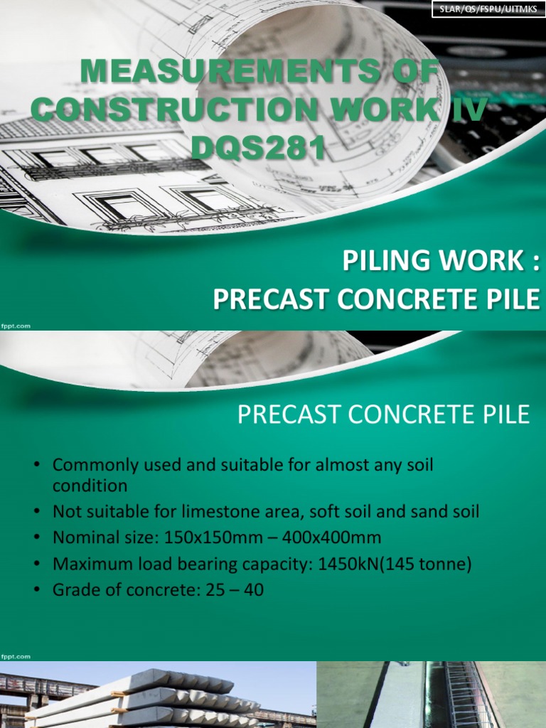 Precast Concrete Pile Specifications | PDF | Deep Foundation | Concrete