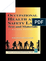 Occupational Health and Safety Law Text and Materials