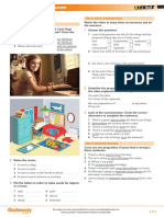 A1+ UNIT 4 Flipped Video Worksheet