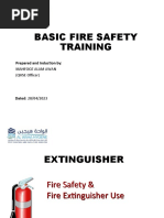 Fire Safety & Extinguisher Training Guide | PDF | Fires | Combustion