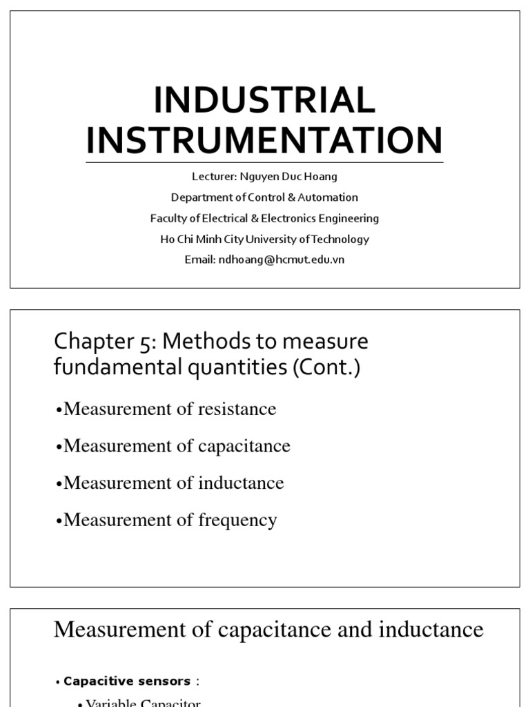 Industrial Instrumentation PDF