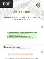 Module 4 - Agile Project Management