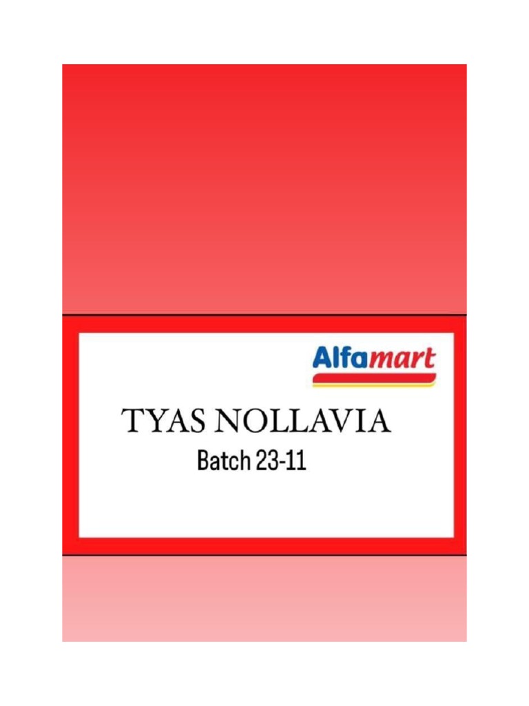 Name Tag ALfamart | PDF