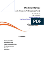 4 Windows Internals m4 Slides