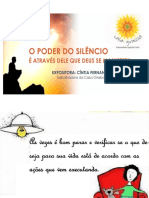 O Poder Do Silencio Palestra