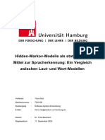 HMM als statistisches Mittel zur Spracherkennung, thesis, 2020