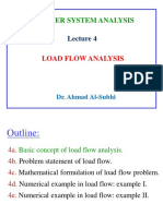 4 - Load Flow Analysis