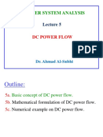 5 - DC Power Flow