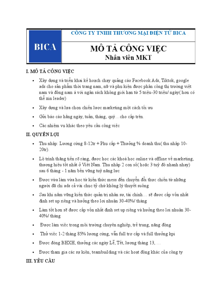 JD MKT Bica.1 | PDF