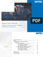 Unidad 10 - Estudio de Matrices y Espacios Vectoriales Por Computadora