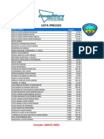 Lista Precio Conquistore Adose 2023