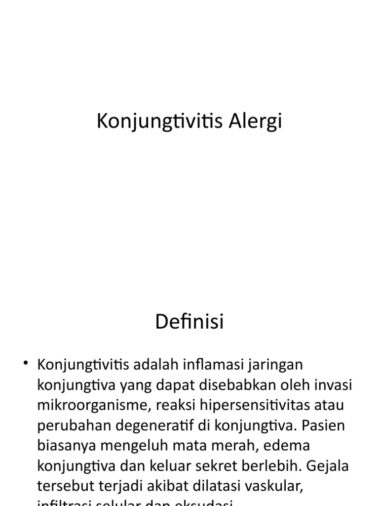 Konjungtivitis Alergi PDF