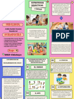 Estrategias Didácticas I Ciclo