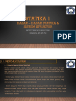 Materi Statika 1 Mektek 1 Pertemuan II P2T