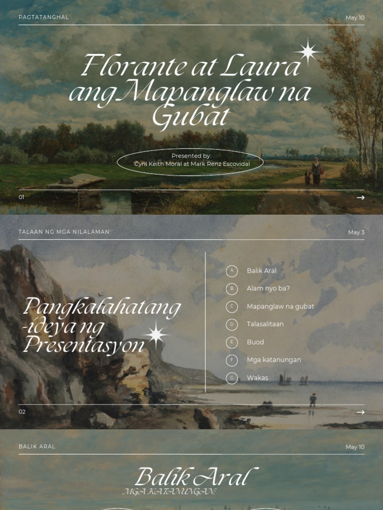 Florante at Laura Ang Mapanglaw Na Gubat | PDF
