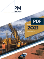 BPM Minerals Anual Report 2021
