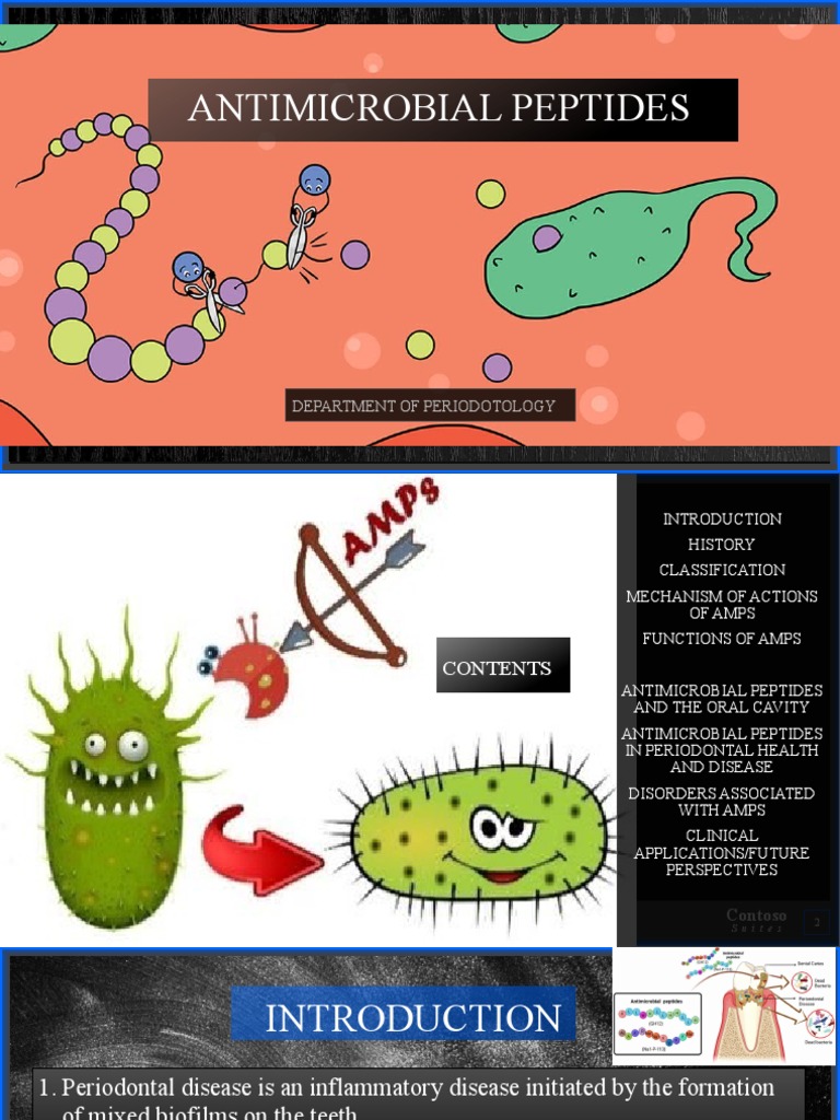 Antimicrobial Peptides in Periodontics | PDF | Lipid Bilayer ...