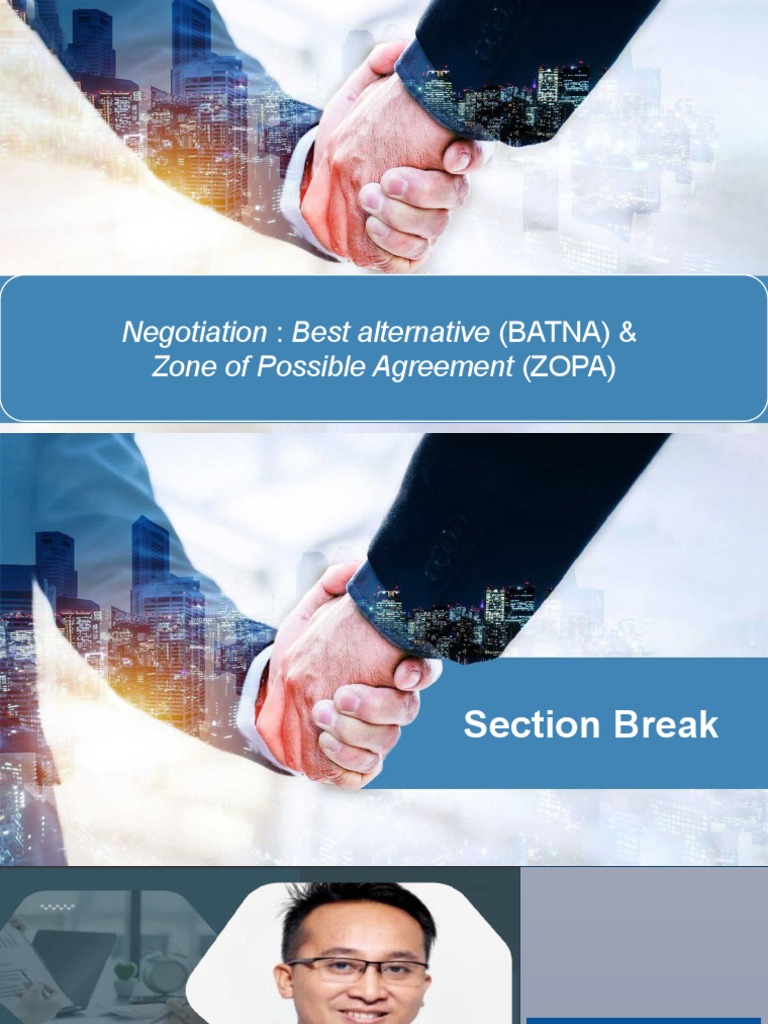Definisi Reservation Point dalam Negosiasi | PDF
