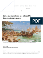 Como Surgiu Mito de Que Brasil Foi Descoberto Sem Querer - BBC News Brasil