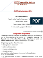 Prac-8 - Colligative Properties